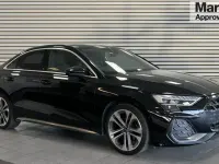 Begagnad Audi A3 S-Line 150 HK (110 kW) 2024 Svart Sedan