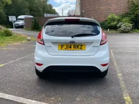 Used Ford Fiesta Titanium 2014 White Hatchback