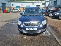 Used Skoda Yeti 105 HP (77 kW) 2011 Blue SUV