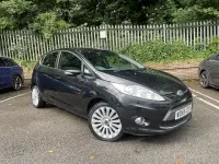 Used Ford Fiesta Titanium 96 HP (70 kW) 2010 Black Hatchback