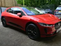 Käytetty Jaguar I-Pace 294 kW (400 HP) 2019 Punainen Katumaasturi