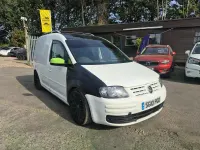 Used VW Caddy 104 HP (76 kW) 2010 White MPV