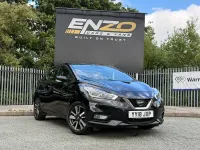 Used Nissan Micra Acenta Limited Edition 90 HP (66 kW) 2018 Black Hatchback