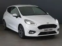 Used Ford Fiesta ST-Line 95 HP (69 kW) 2021 White Hatchback
