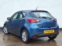 Begagnad Mazda 2 90 HK (66 kW) 2018 Blå Halvkombi