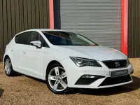 Used Seat Leon FR 150 HP (110 kW) 2019 White Hatchback