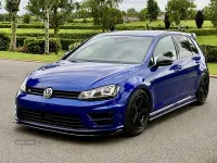 Used VW Golf VII R 2017 Blue Hatchback