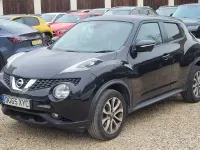 Used Nissan Juke Tekna 2015 Black SUV