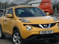 Used Nissan Juke Visia 94 HP (69 kW) 2015 Yellow SUV