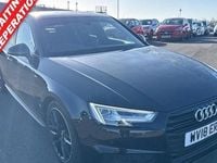 Used Audi A4 Black Edition 150 HP (110 kW) 2018 Black Sedan