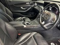 Used Mercedes C250 AMG line 204 HP (150 kW) 2018 Silver Sedan