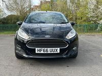 Used Ford Fiesta Zetec 2016 Black Hatchback