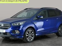 Used Ford Kuga ST-Line 150 HP (110 kW) 2018 Blue SUV