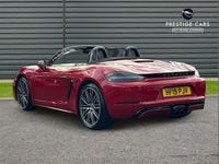 Used Porsche Boxster 344 HP (253 kW) 2019 Red Cabriolet