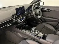 Used Audi A4 Black Edition 265 HP (194 kW) 2022 Navarra blue Estate