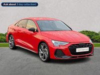 Used Audi A3 Black Edition 147 HP (108 kW) 2025 Red Sedan