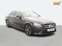 Käytetty Mercedes C220 194 HP (142 kW) 2019 Musta Sedan