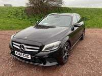 Used Mercedes C200 Premium Plus 2018 Black Estate