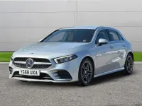 Used Mercedes A200 AMG line 161 HP (118 kW) 2018 Grey Hatchback