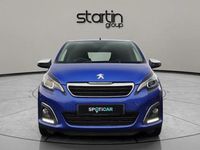 Used Peugeot 108 Collection 71 HP (52 kW) 2021 Blue Hatchback