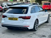 Used Audi A4 Black Edition 190 HP (139 kW) 2018 White Estate