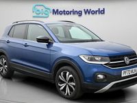 Used VW T-Cross Black Edition 110 HP (80 kW) 2023 Blue SUV