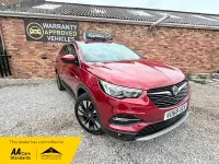 Used Vauxhall Grandland X Sport 130 HP (95 kW) 2018 Red SUV