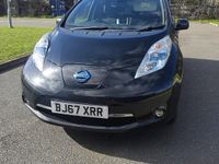 Used Nissan Leaf Tekna 80 kW (109 HP) 2017 Black Hatchback