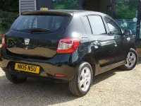 Used Dacia Sandero Lauréate 75 HP (55 kW) 2015 Black Hatchback
