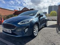 Used Ford Fiesta Titanium 2019 Blue Hatchback