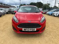 Used Ford Fiesta Style 2013 Red Hatchback