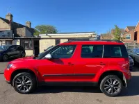 Used Skoda Yeti SE Drive 110 HP (80 kW) 2017 Red SUV