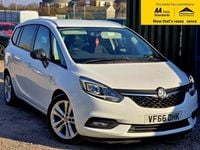 Used Vauxhall Zafira SRi 140 HP (102 kW) 2017 White MPV