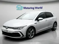 Used VW Golf VII R-line 150 HP (110 kW) 2021 Silver Hatchback