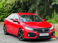 Used Honda Civic SR 120 HP (88 kW) 2019 Red Hatchback