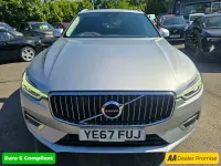 Begagnad Volvo XC60 Inscription 250 HK (183 kW) 2018 Silver SUV