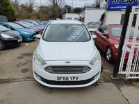 Used Ford Grand C-Max Titanium 125 HP (91 kW) 2016 White MPV