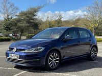 Used VW Golf VII SE 115 HP (84 kW) 2017 Blue Hatchback