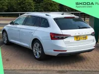 Used Skoda Superb SE L 147 HP (108 kW) 2022 Moon white metallic Estate