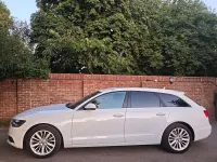 Used Audi A6 204 HP (150 kW) 2015 White Estate
