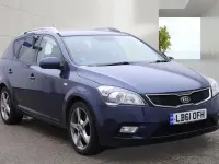 Used Kia Ceed 2012 Blue Hatchback