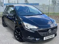 Used Vauxhall Corsa SRi 90 HP (66 kW) 2019 Black Hatchback