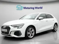 Used Audi A3 Sportback S-Line 204 HP (150 kW) 2021 White Hatchback