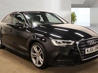 Begagnad Audi A3 S-Line 2016 Svart Sedan