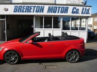 Used Audi A3 Cabriolet S-Line 2012 Red Cabriolet