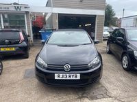 Used VW Golf Cabriolet SE 140 HP (102 kW) 2013 Black Cabriolet