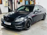 Used Mercedes C220 AMG 2011 Black Coupe
