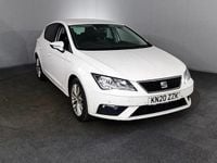 Used Seat Leon SE Dynamic 115 HP (84 kW) 2020 White Hatchback