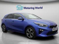 Used Kia Ceed 140 HP (102 kW) 2019 Blue Hatchback