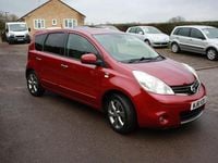 Used Nissan Note N-TEC 2011 Red MPV